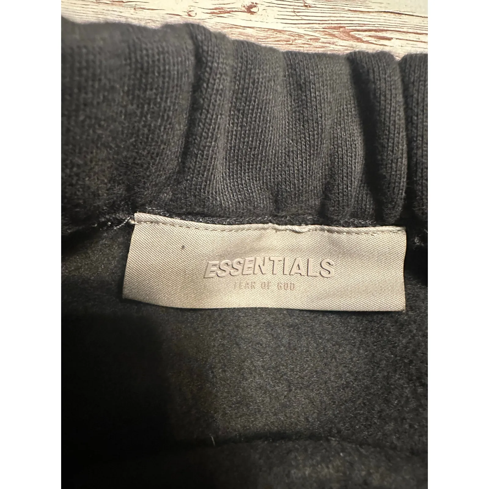 Essentials Fear of God Fleece Mini Skirt Size XS Charcoal Gray Cargo Drawstring - Image 5