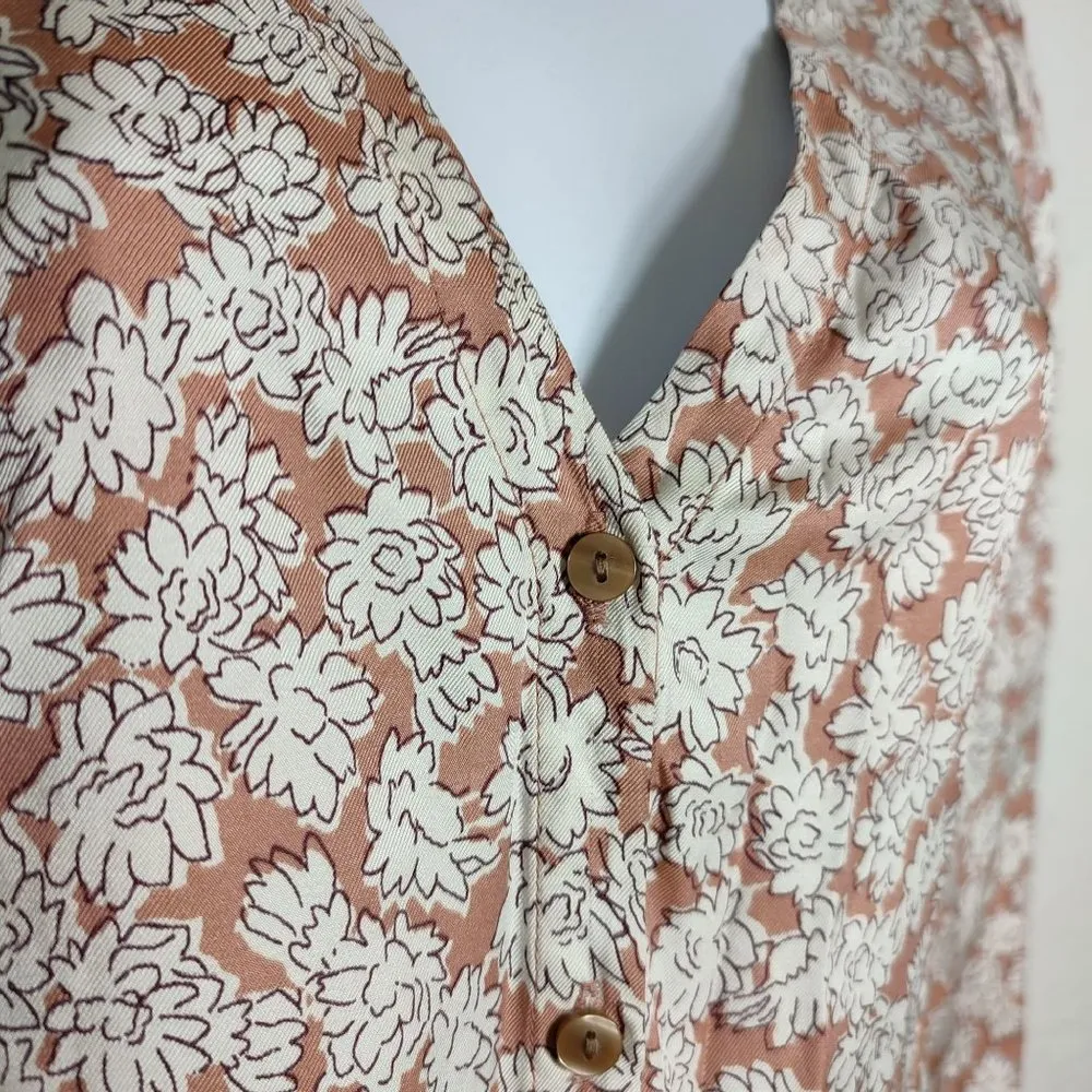 TAILORED BY REBECCA TAYLOR Chamomile Silk Blend Top size 2 - Image 10