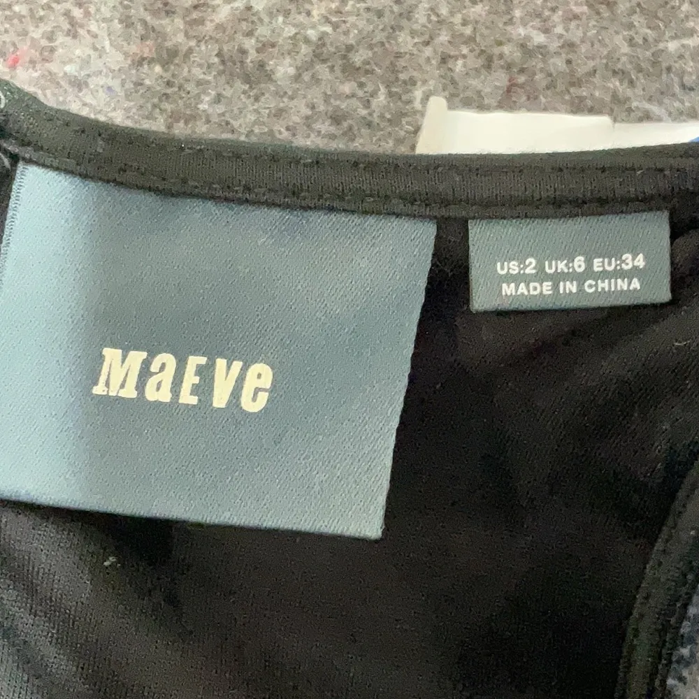 Anthropologie Maeve Cavatina Sheath Cocktail Party Midi Dress Black Size 2 XS - Image 7