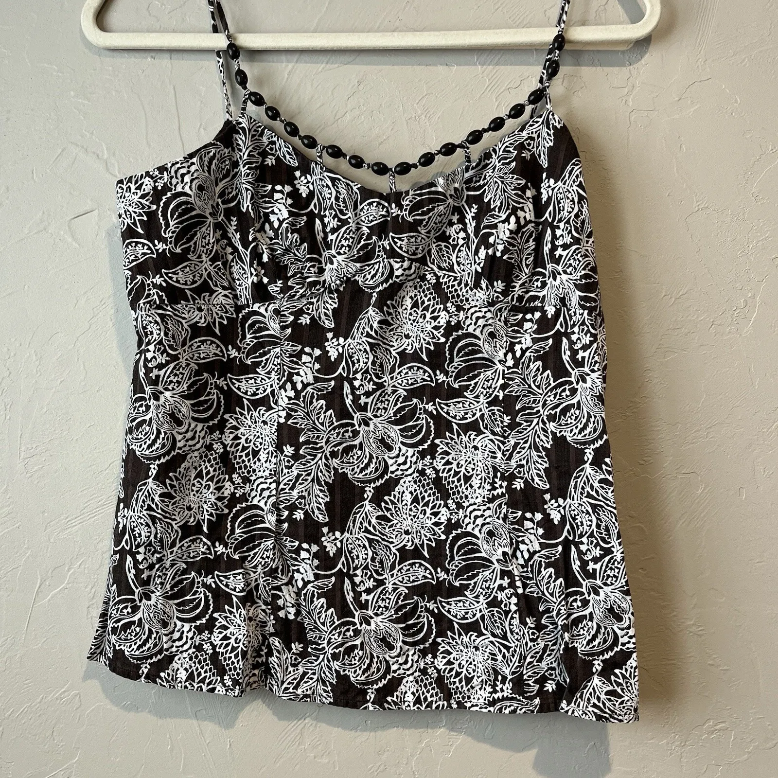 Women's Top Y2K Twee Babydoll 90s Espresso Brown 8 Friends Gilmore Girls Thin - Image 5