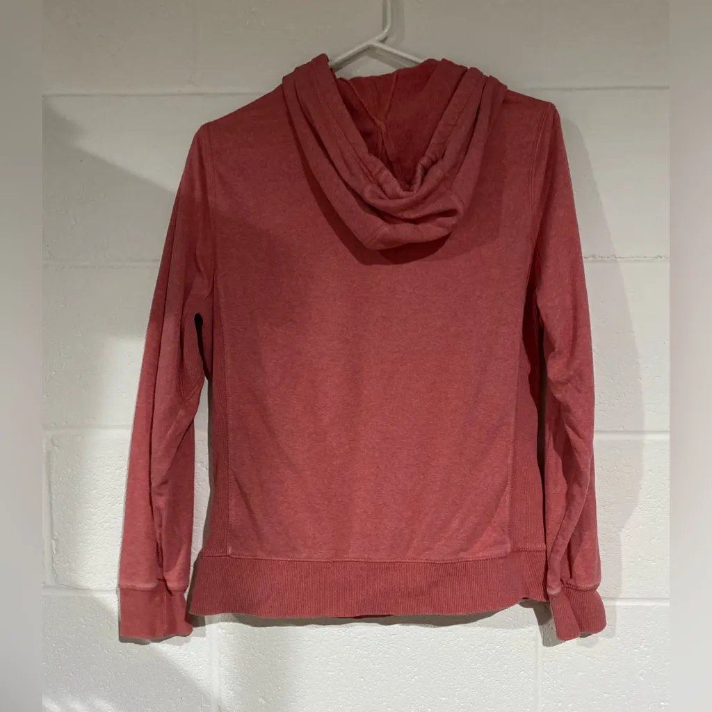 Nike Women's Pink Hoodie Sweater large - Image 2