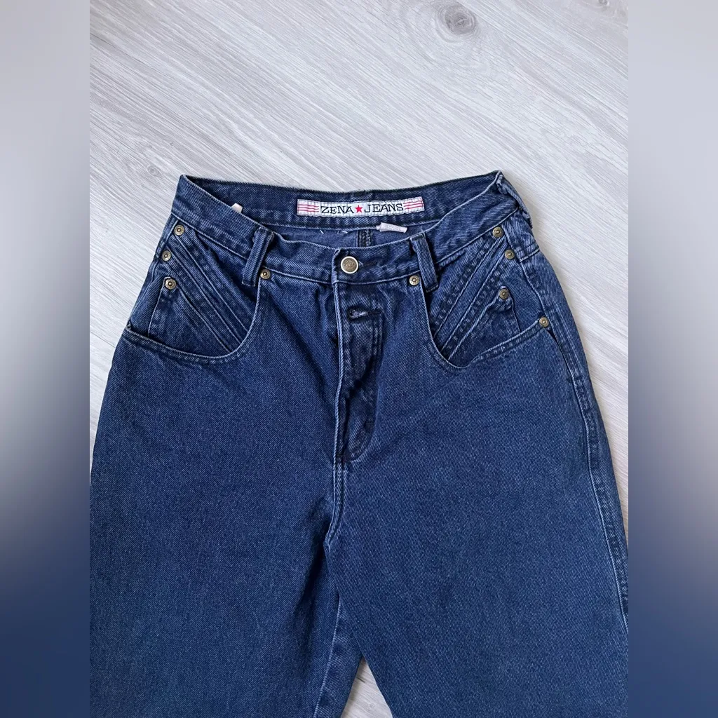 ZENA‎ Women's Blue Jeans Size 8 - Image 2