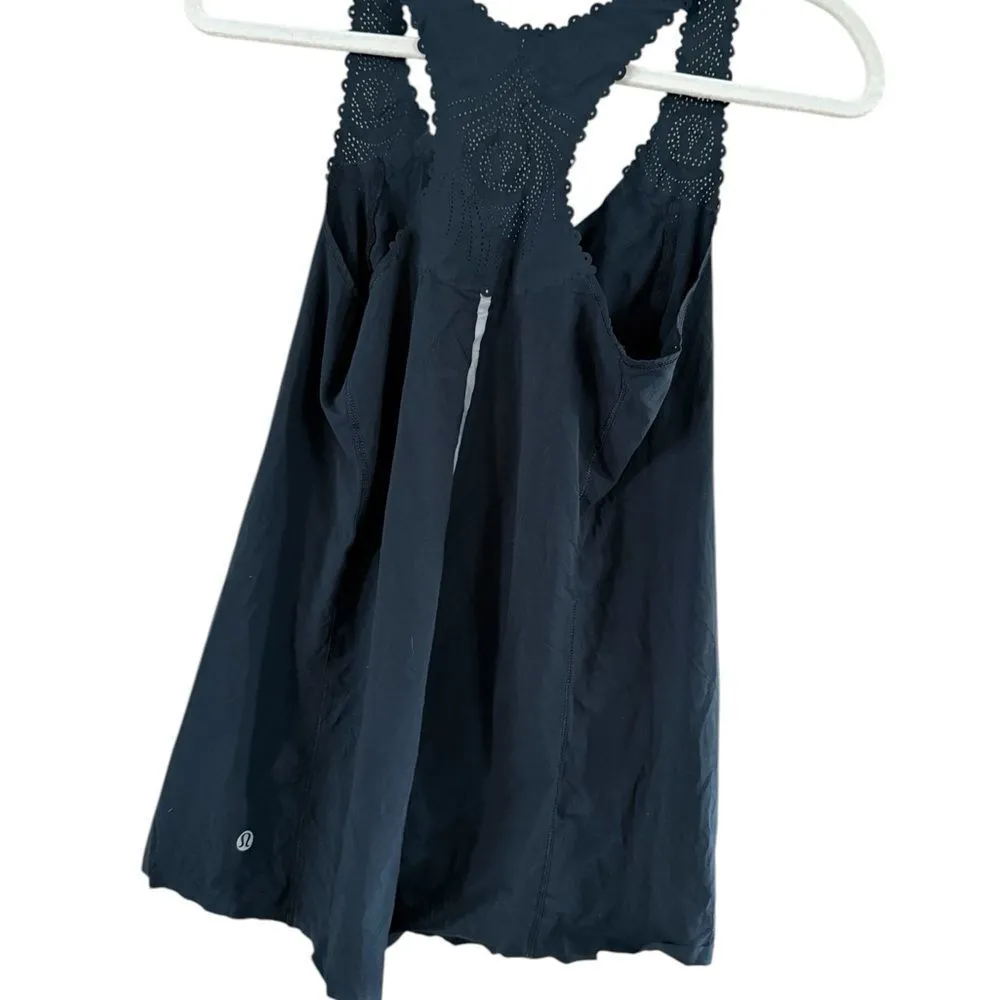 Lululemon Athletica Black Tank Top Wide Straps - Image 12