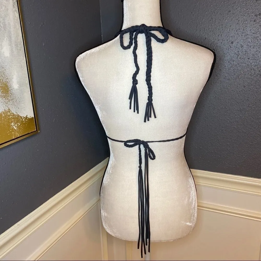 Mikoh triangle braided strap bikini top - Image 4