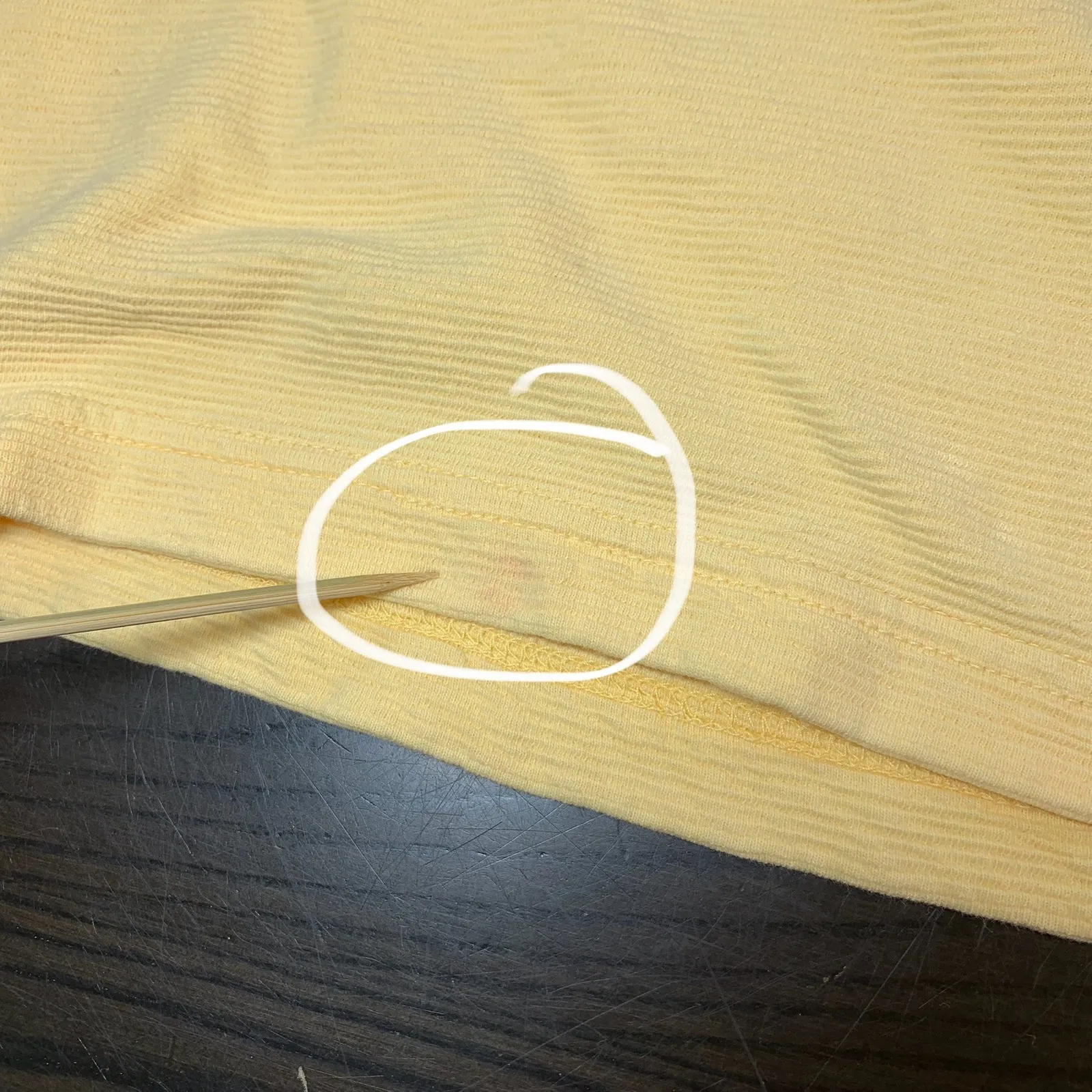 Cotton Colors Ribbed Turtleneck Top Pullover Casual Comfy Cropped Butter Yellow Size M - Image 5