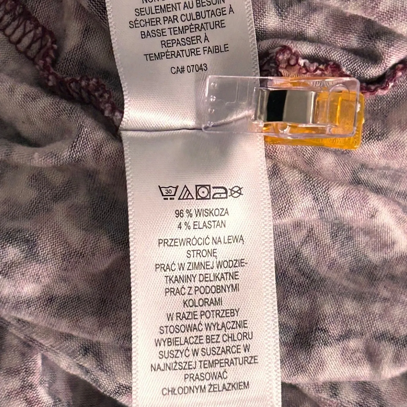 Sigrid Olsen  Paisley Tunic Blouse Maroon Red 2X‎ - Image 10