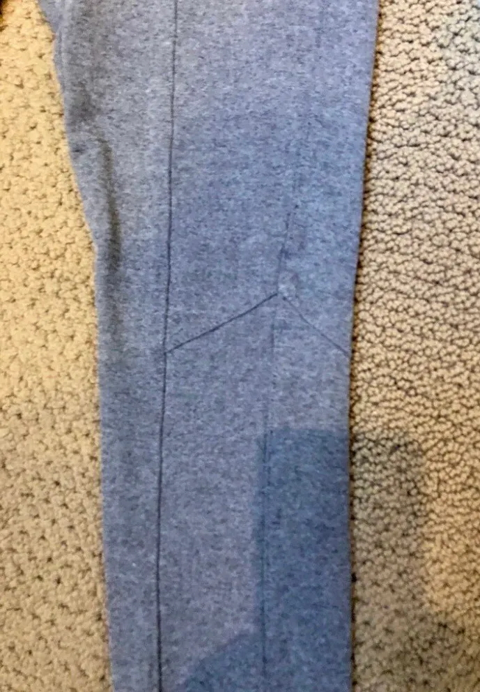 NWOT heather gray  Crop Leggings. Sz S - Image 3