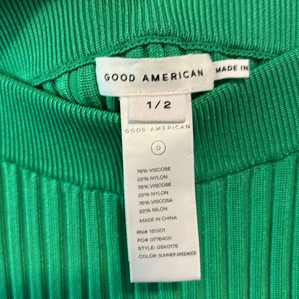 NWOT Good American Rib Flare Legging - Image 5