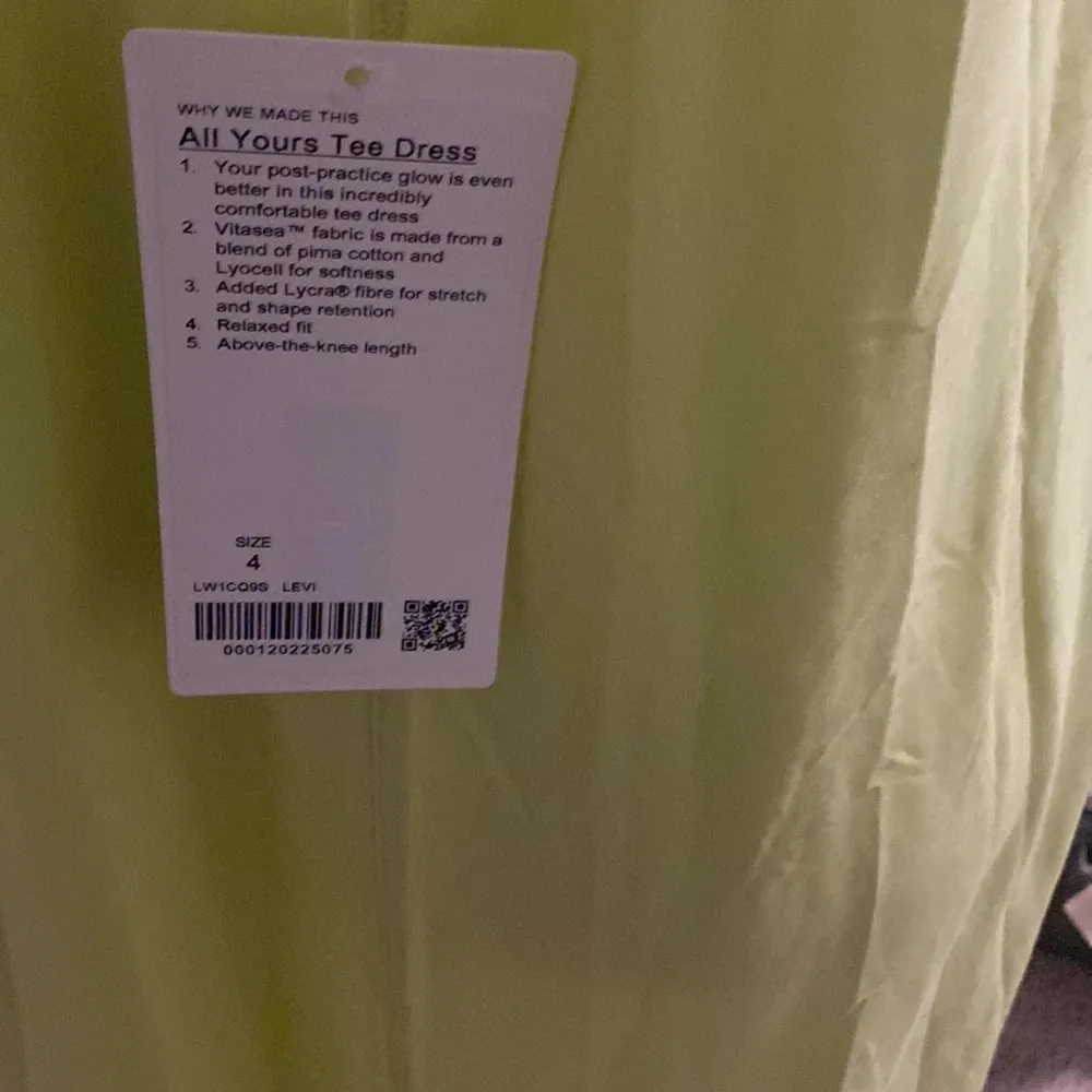 NWT Lululemon All Your Tee Dress Sz 4 (fits like an 8) - Image 12