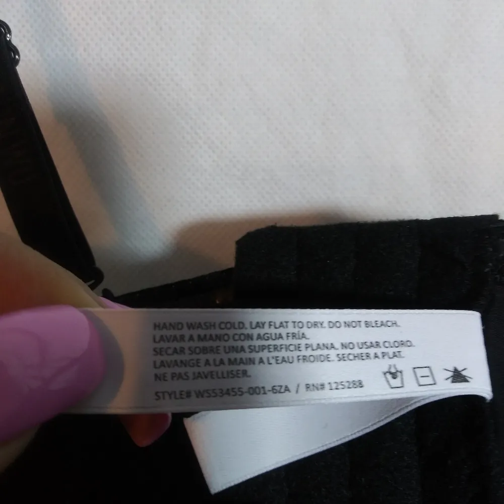 Jason Wu Black Bodysuit with Strappy Design Lace  Size XL - Image 8