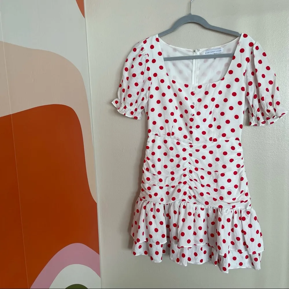 Endless Rose  Polka Dot Dress - Image 2