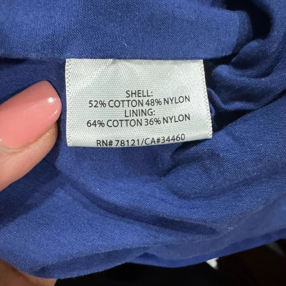 Eileen Fisher Women's Blue Coat - Image 6