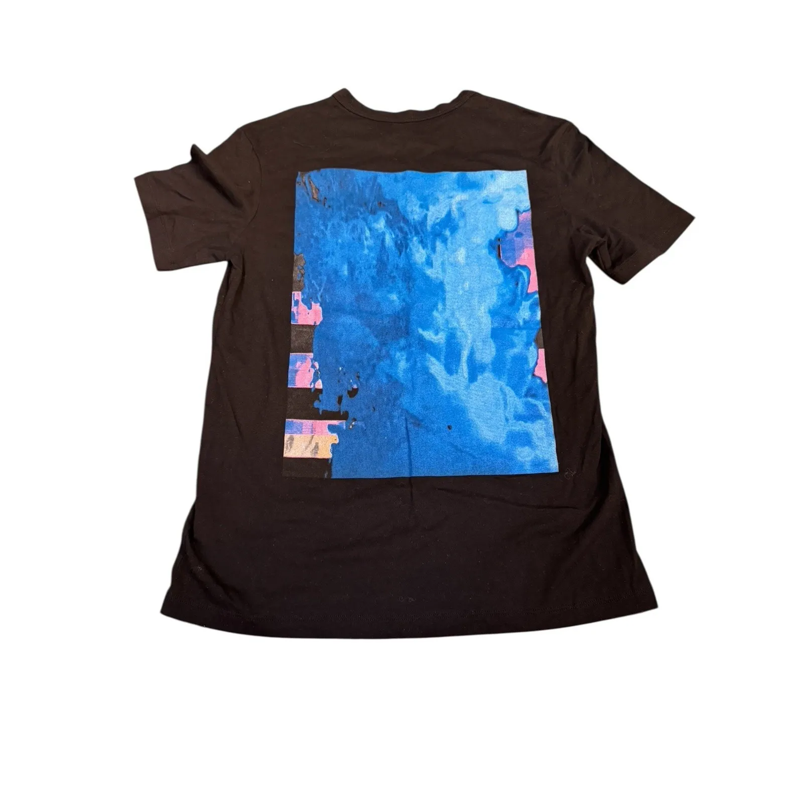 Proenza Schouler Abstract Art Graphic Pocket Tee Black Size Small Unisex! - Image 2
