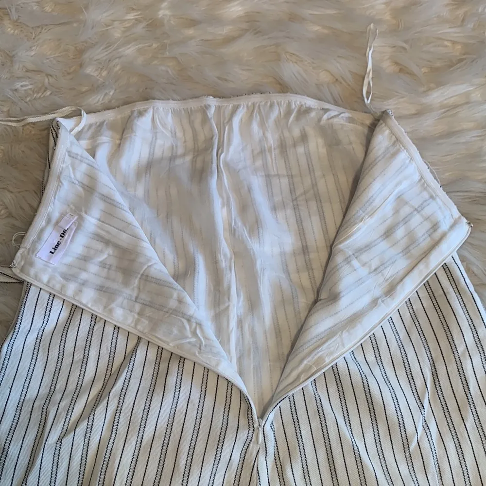 Toby Romper in White & Black by Line & Dot Size Medium - Image 7