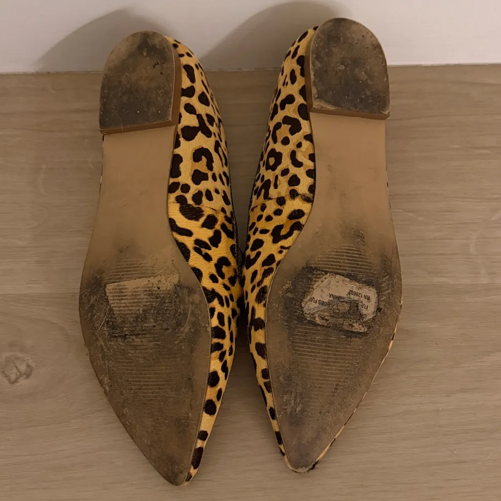 Steve Madden Leopard Print Loafer Flats - Image 3