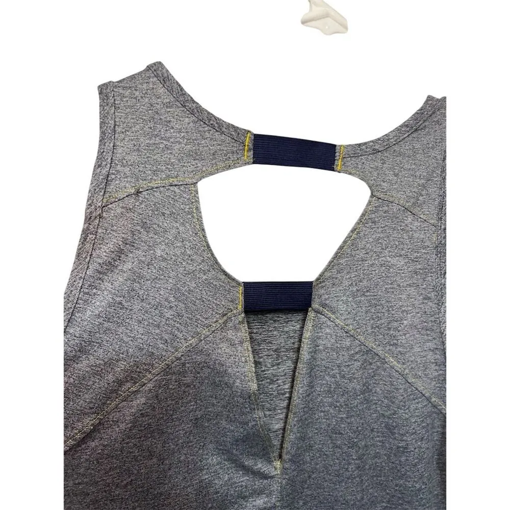 Michigan Wolverines Unisex Gray Tank Top 2XL Heathered Sports Casual Size XXL - Image 4