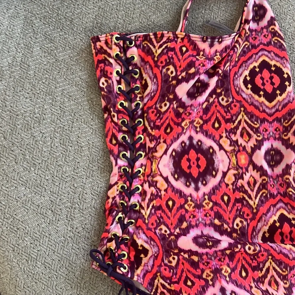 Victoria Secret Hot Pink Sexy One Piece Bathing Small - Image 4