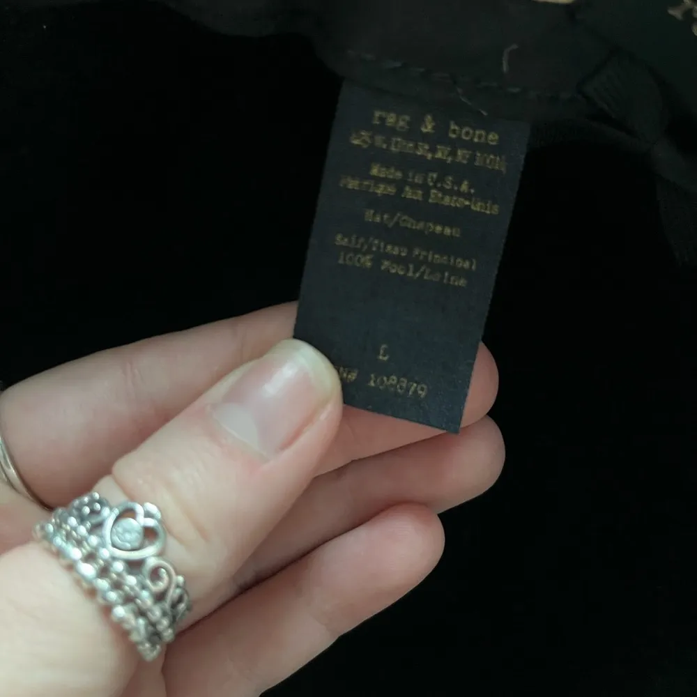 Rag and bone 100% wool hat - Image 8