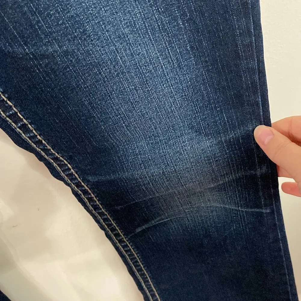 Silver Jeans Suki bootcut fluid denim low rise contrast stitch jeans size 27 - Image 10