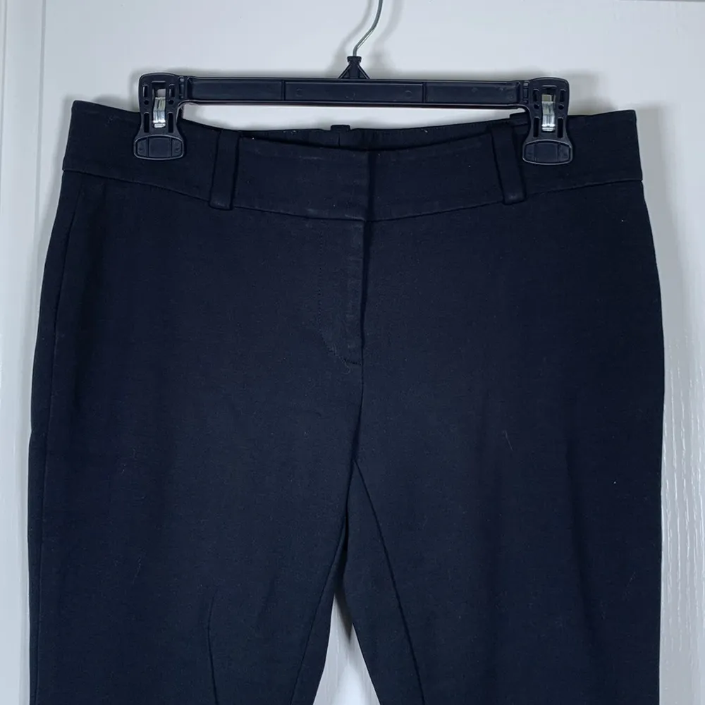 Ann Taylor Petite Black Ankle Stretch Pants Size 6P EUC #DS-1539 - Image 2