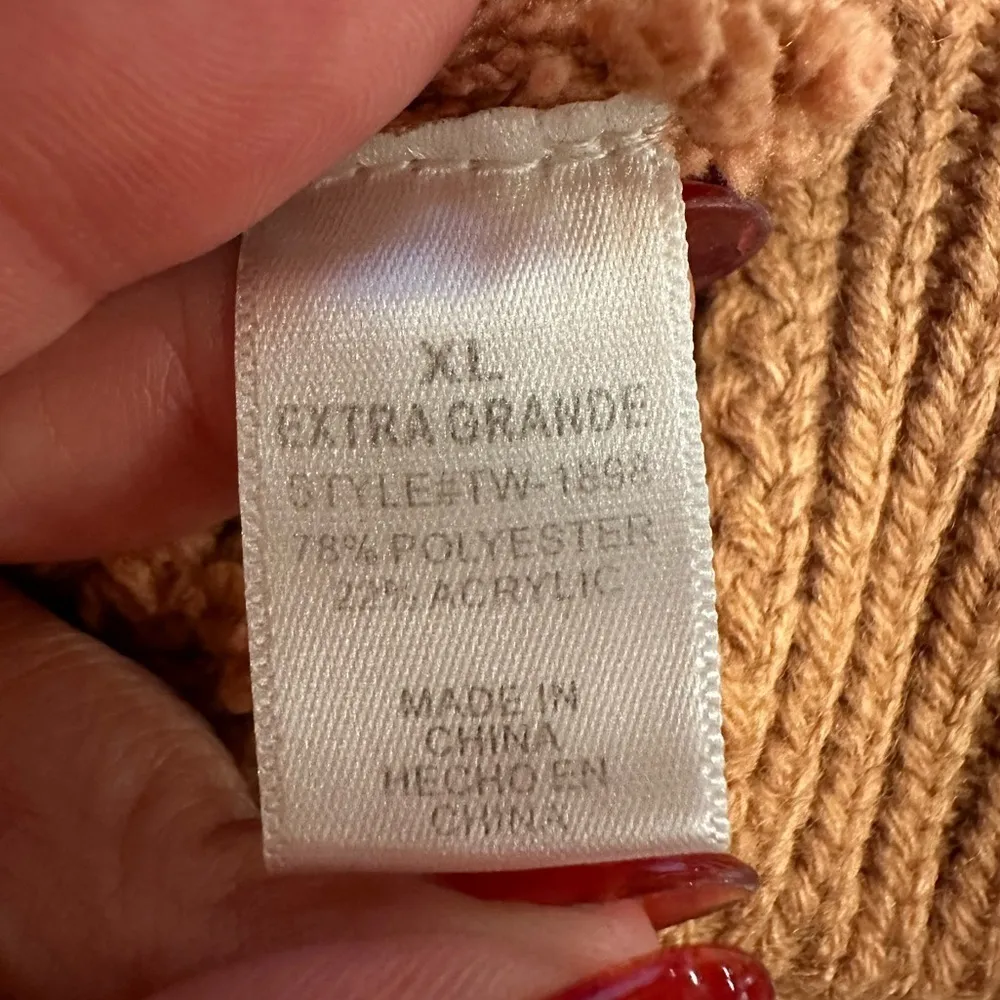 EUC Zenana Premium Outfitters rust color Popcorn Sweater Knit Boutique - Image 6