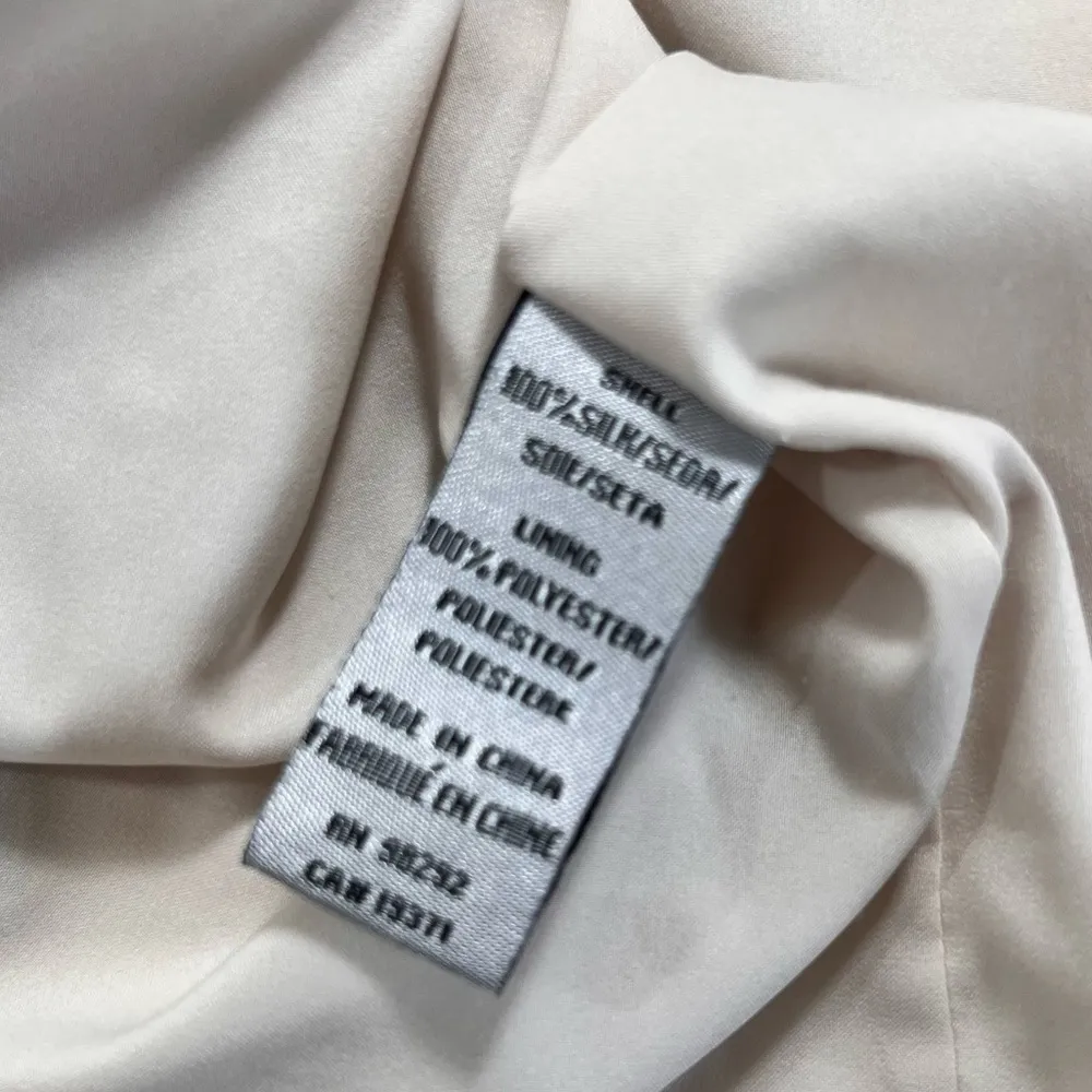 TIBI New York 100% Silk Lined Floral Bird Beetle Butterfly Cicada Midi Dress - Image 6