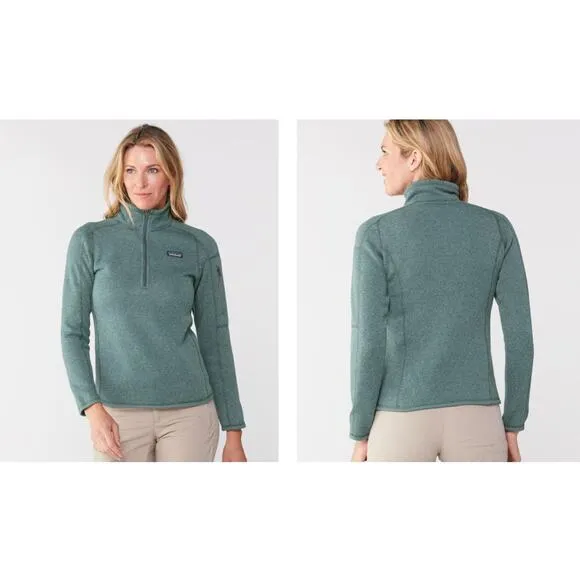 Patagonia  Better Sweater Quarter-Zip Fleece Green Pullover Small - Image 2