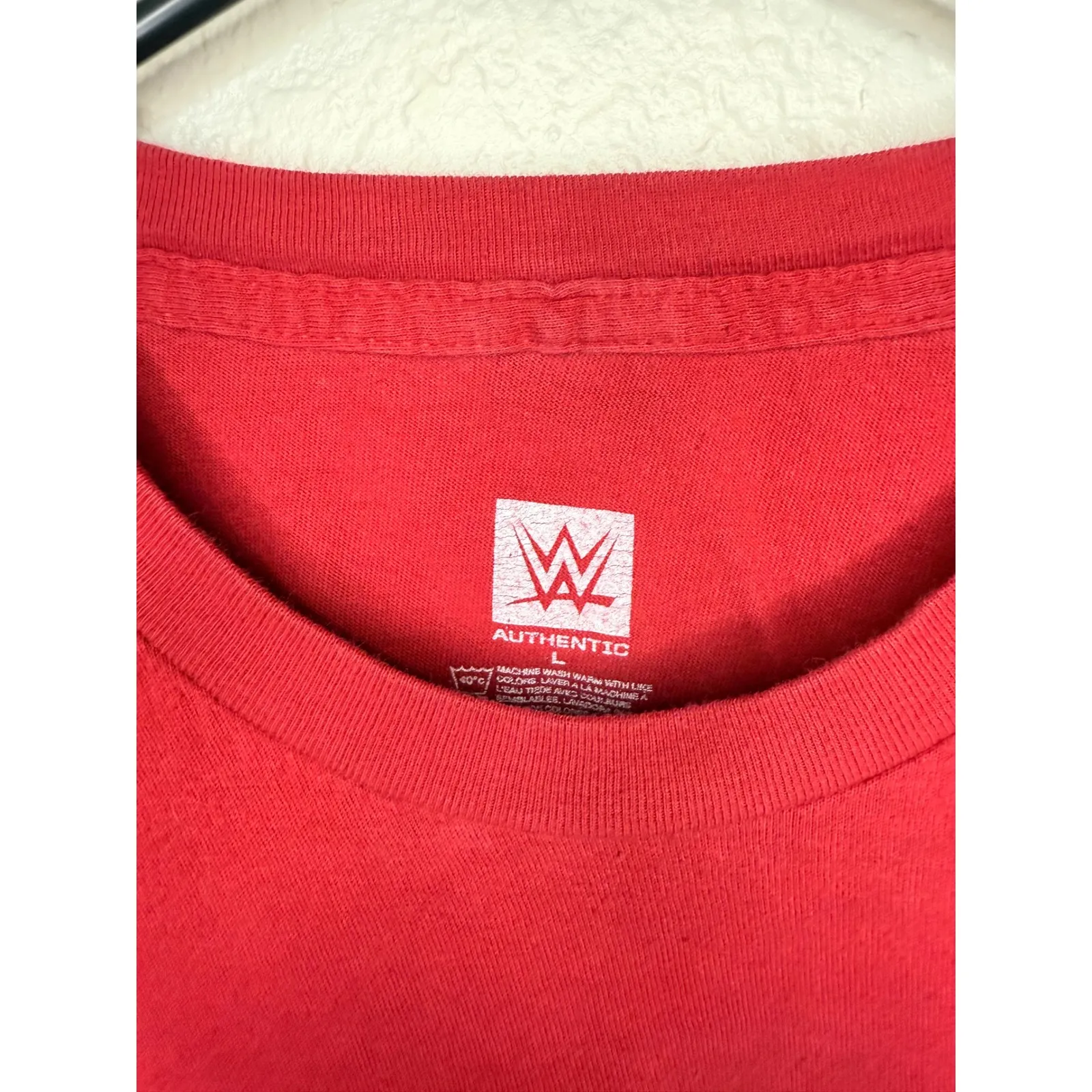 WWE WrestleMania 37 Home of the Champs T Shirt Adult Large Red Graphic - Image 2