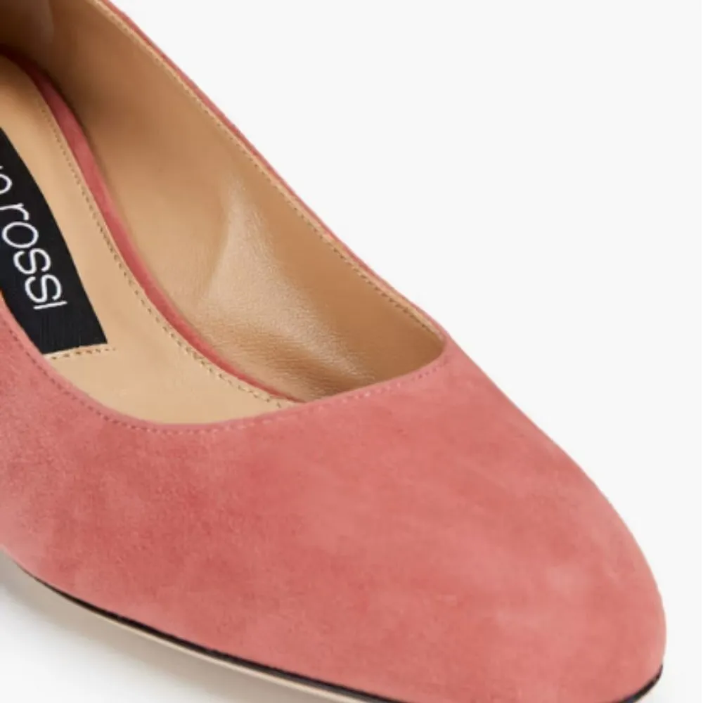 SERGIO ROSSI Suede pumps Antique Rose - Image 4