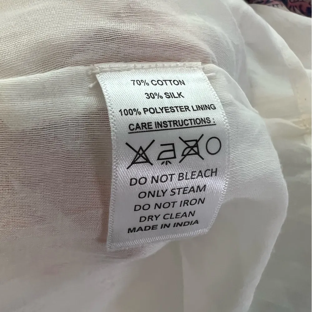 Alicia Bell Sz L Allie Ruffled Paisley Printed Maxi Halter Dress Pink Size L - Image 7