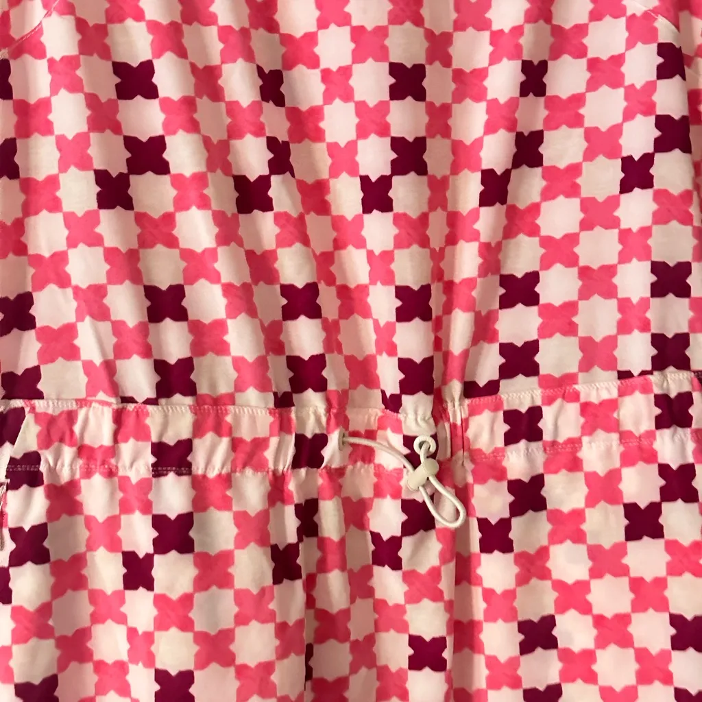 Tilley Tech Slk Tank Dress in Pink Tile. Lightweight. Outdoor. Size XS. - Image 5