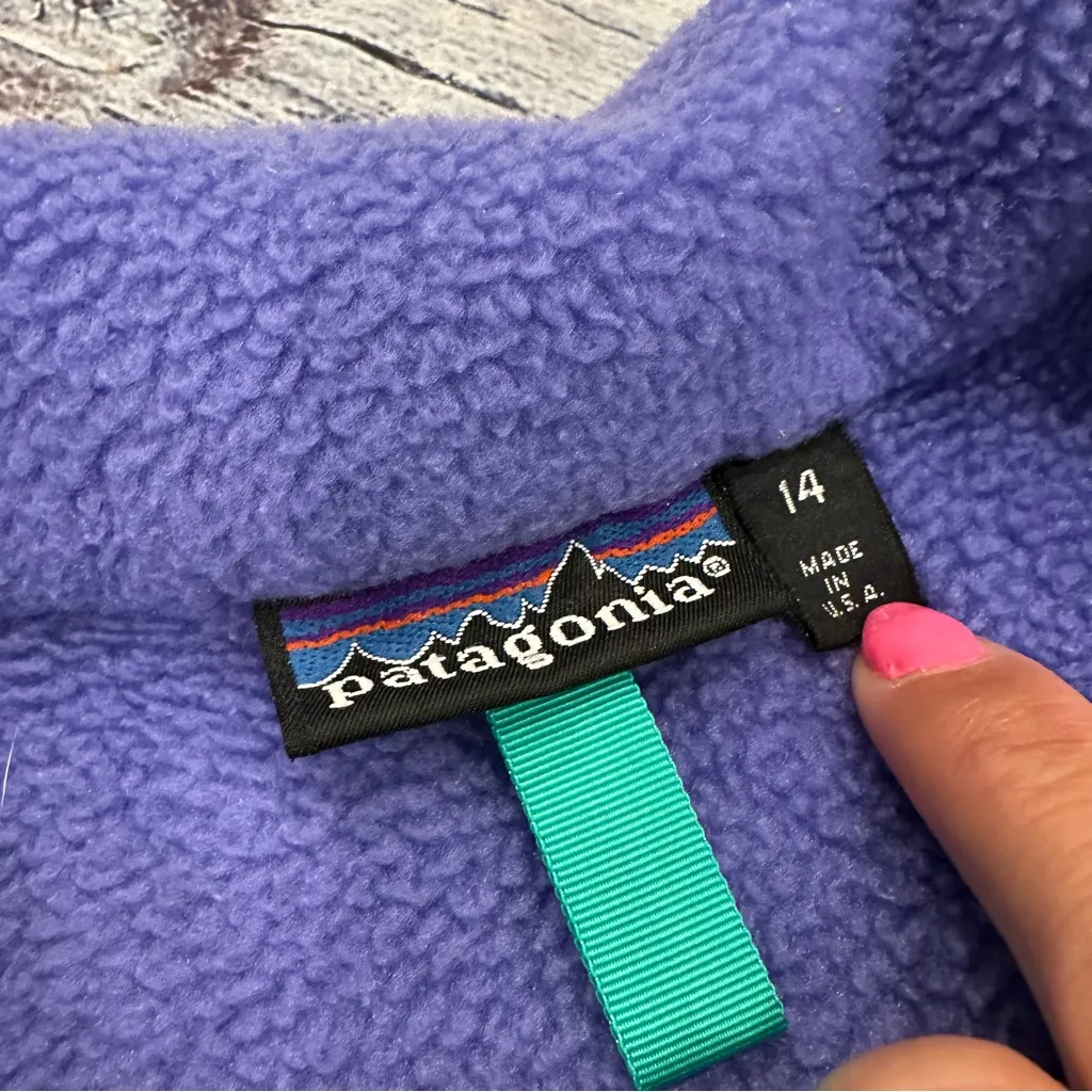 Vintage Patagonia Synchilla Zip Up Fleece Jacket - Image 5