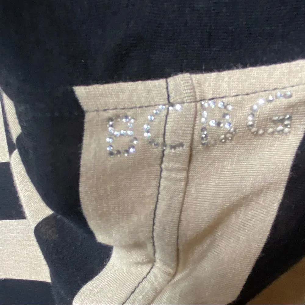 BCBGMaxazria Striped Hoody‎ Top - Image 4