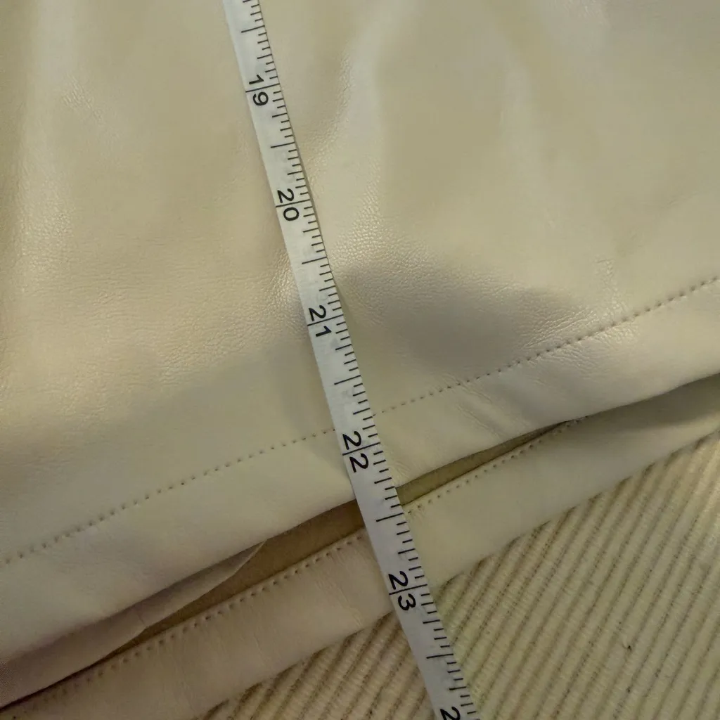 Superdown White Faux Leather Cutout Mini Dress Women’s XS NWT - Image 4