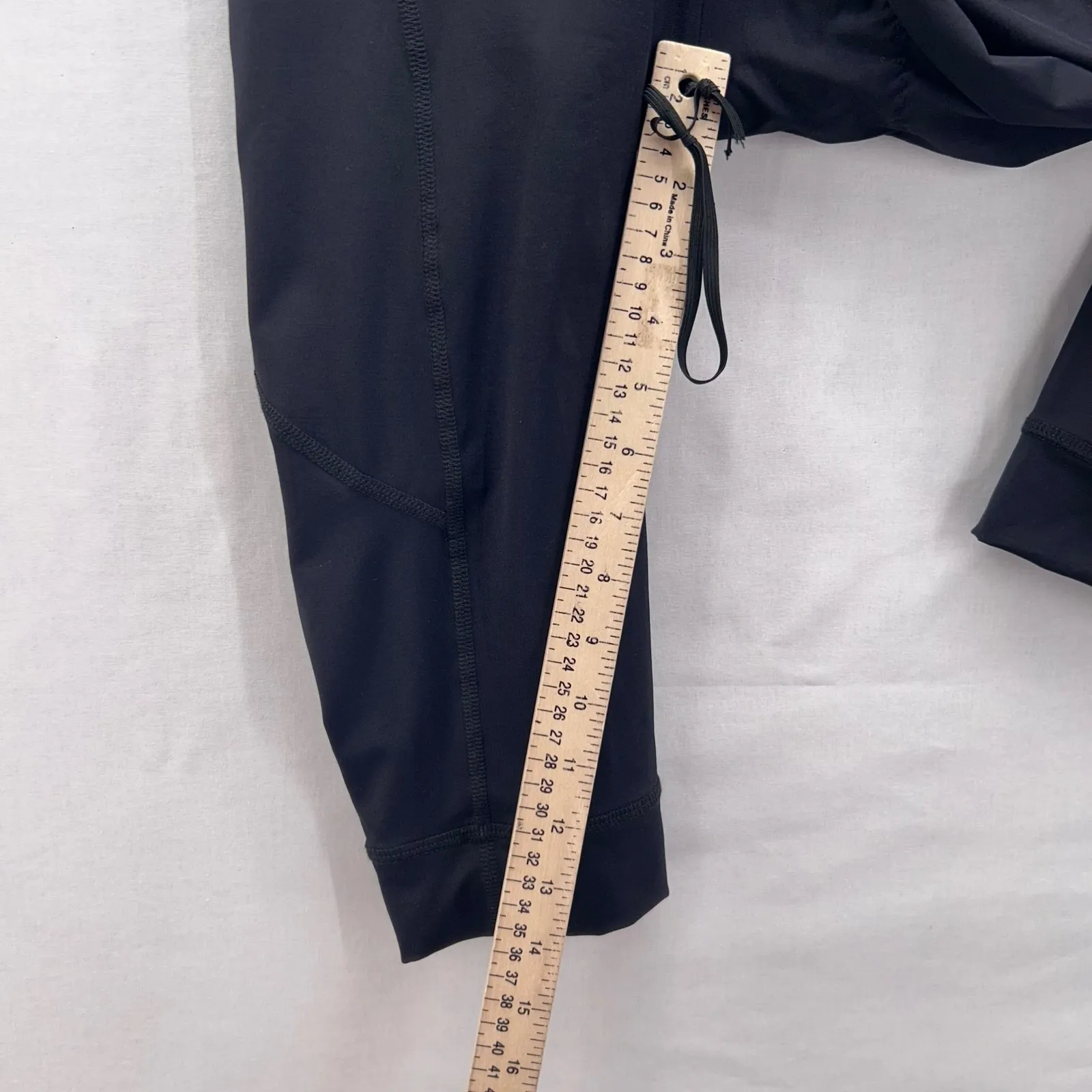 Terry Precission‎ Cycling Shorts Womens Large Capri Bike Padded Bike Triathlete Black - Image 14