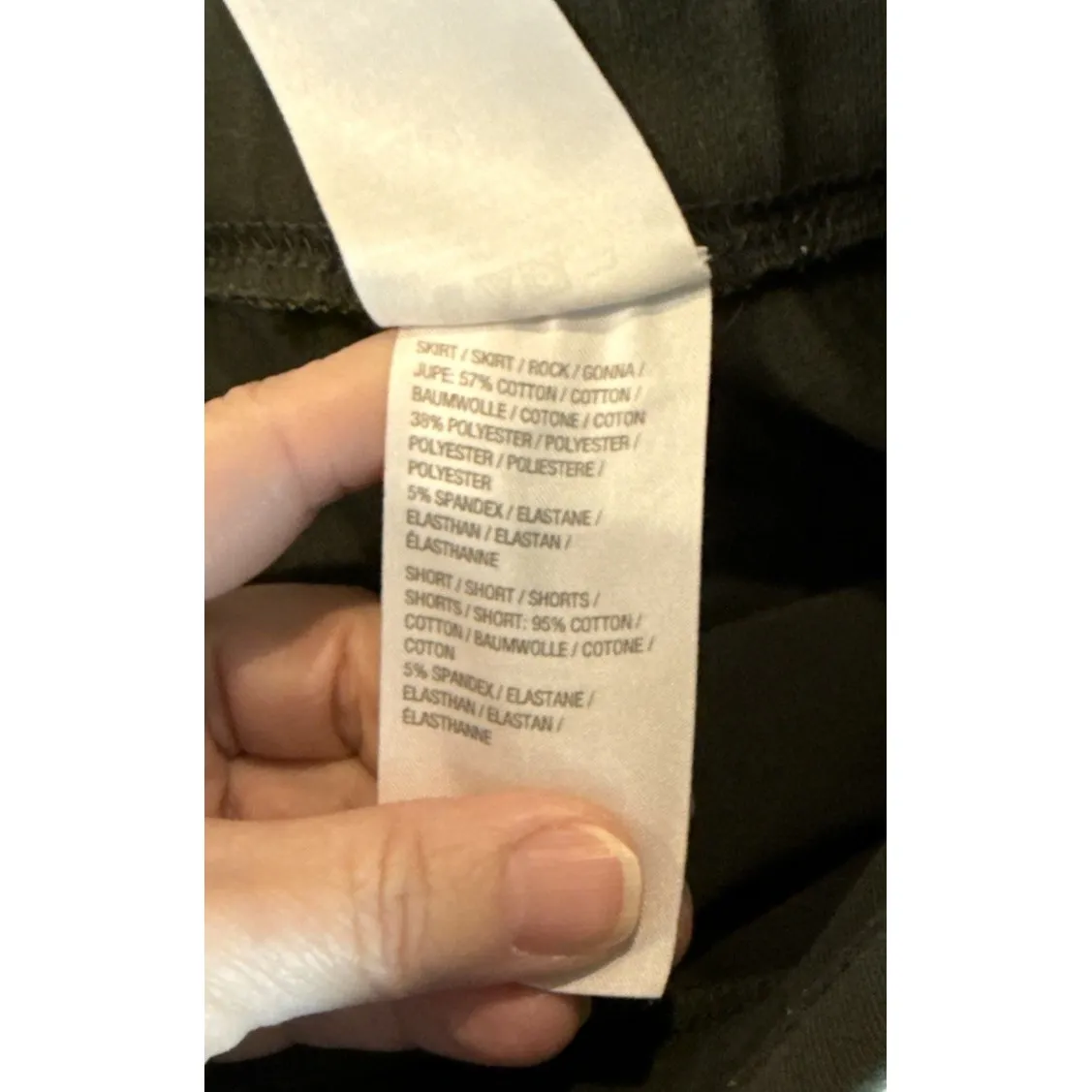 Denim Co Medium Pull On Activewear Skort Hunter Green Aztec Print Golf Hiking - Image 7