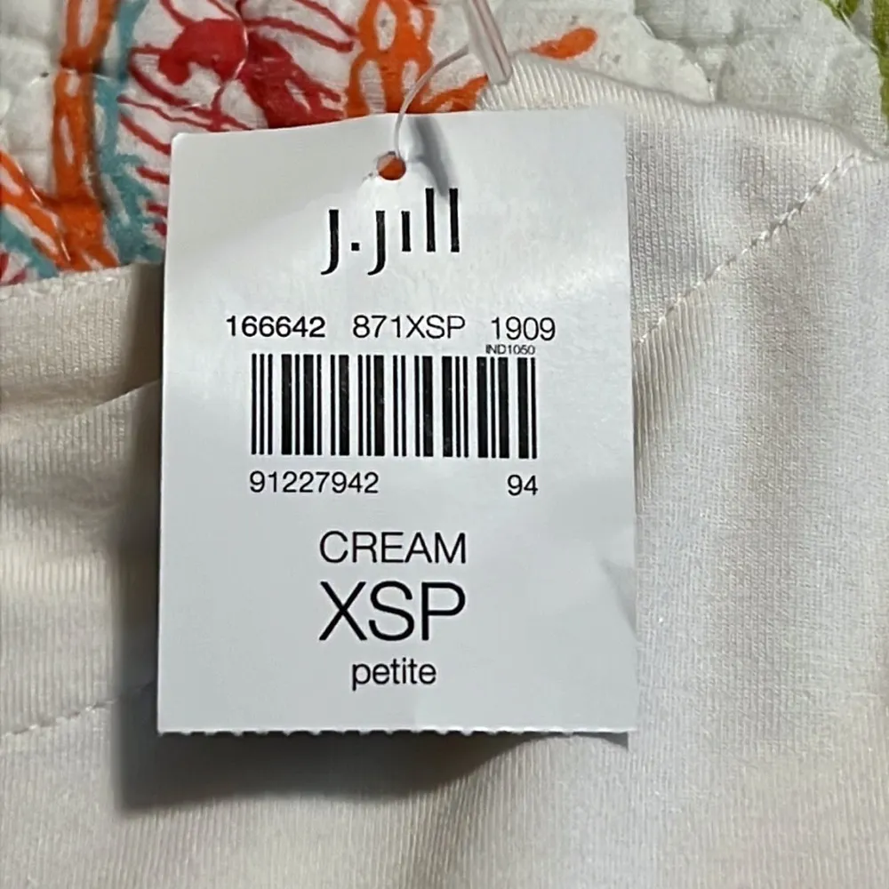 J. Jill XSP womens luxe supima boat neck tee long sleeve semi sheer casual Size undefined - Image 7