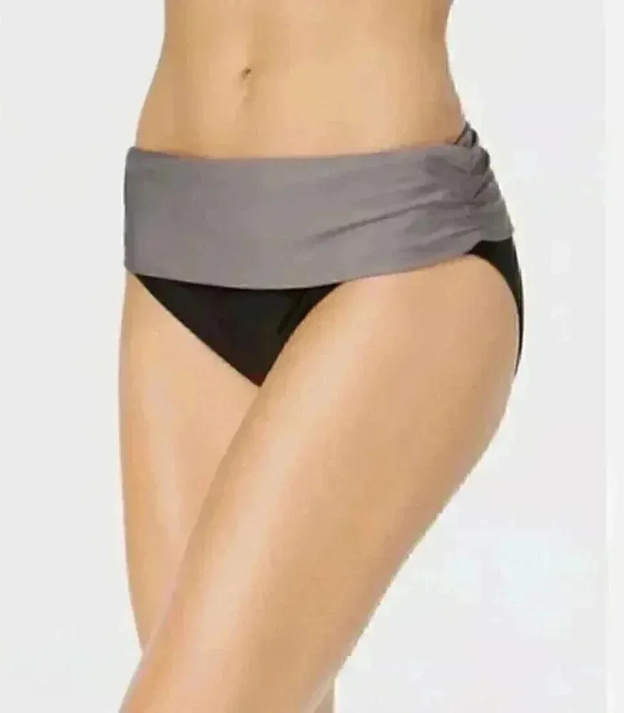 ⭐️ New with tags Calvin Klein Foldover black Bikini Bottoms in size xl - Image 2