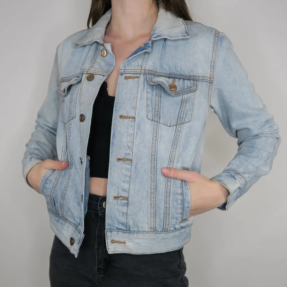 Forever 21  Light Wash Denim Jacket - Image 3