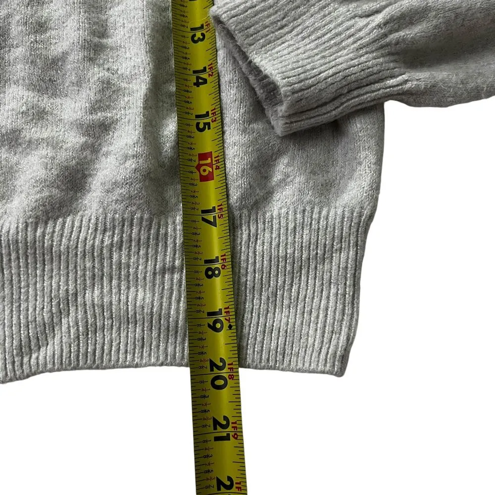 Draper James RSVP Gray Pearl Rhinestones Embellish Sweater Women Small | 27 - Image 6