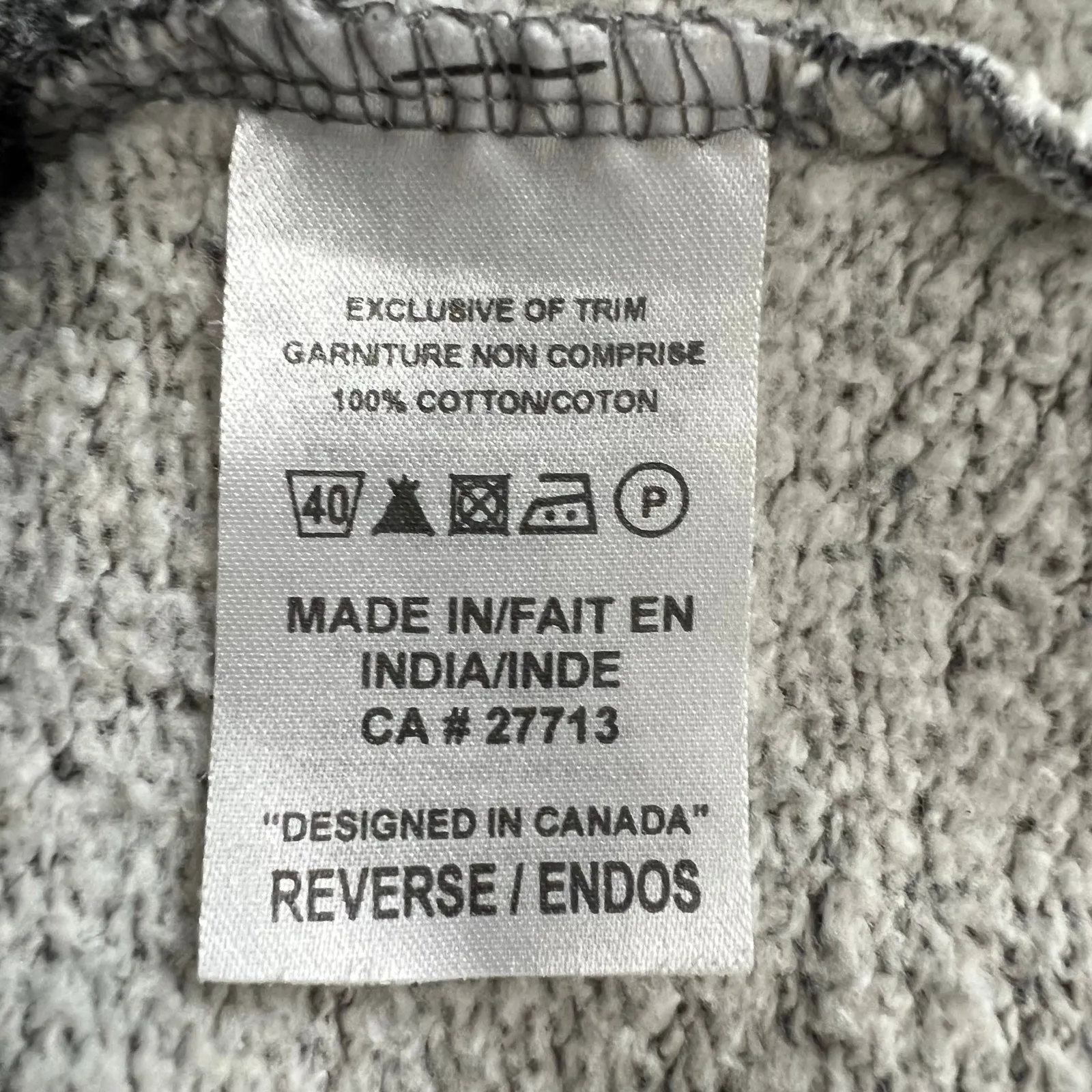 Renu‎ Iowa Hawkeyes Nantucket Toggle Zip Full Zip Jacket Size Large Gray - Image 7