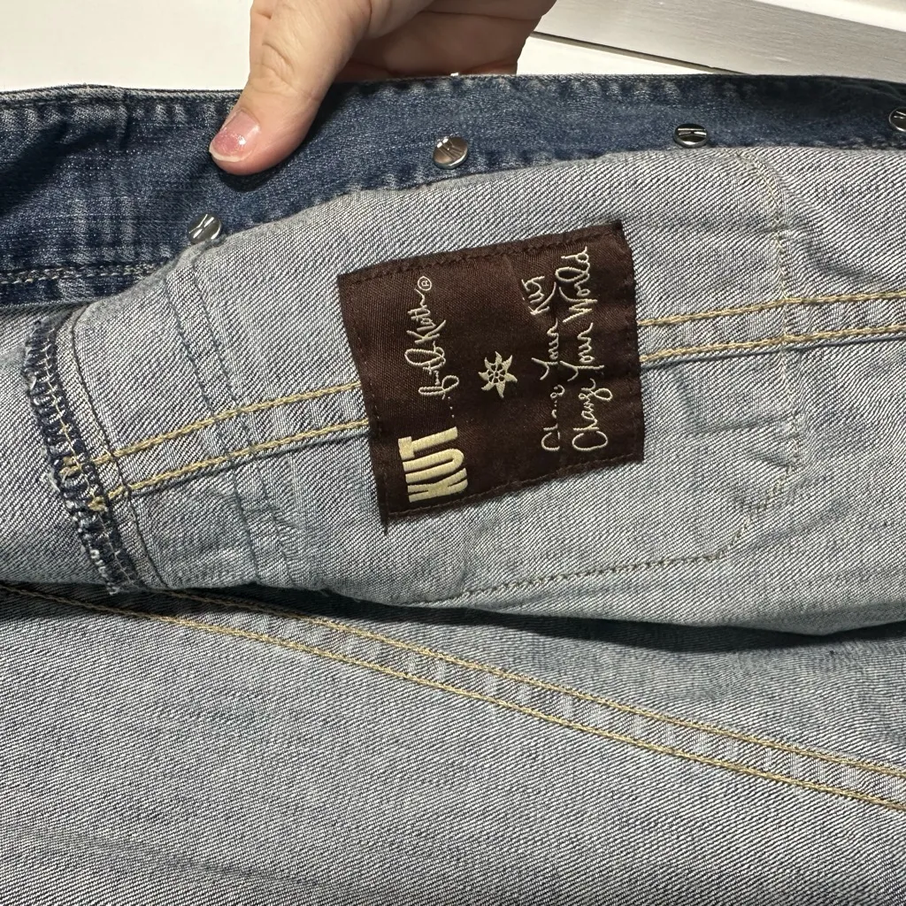 Kut From The Kloth  Amelia Denim Jacket - Image 7