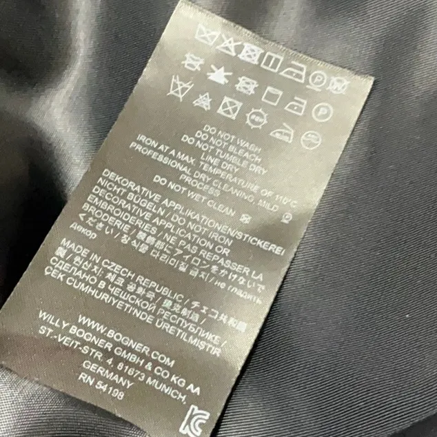 BOGNER Anissa Jacket XS 22.5” p2p Peacock Multi $990 Retail NWOT Green - Image 13