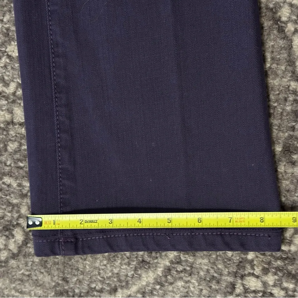 Marc Aurel Denim Women’s 4 36 Dark Purple Rhinestone Back Pockets Bootcut Jeans - Image 10