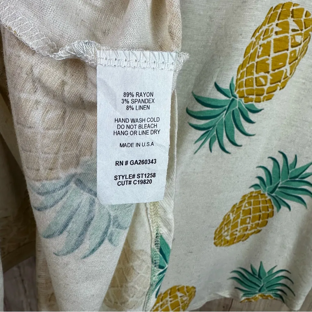 Pineapple Print Button - Image 7