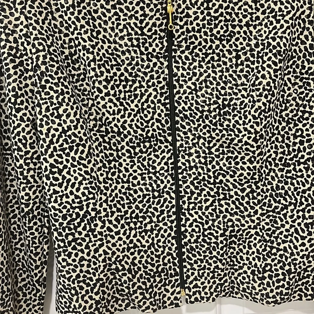 Women’s Adorable Animal Print Jacket with Shimmer - Image 3