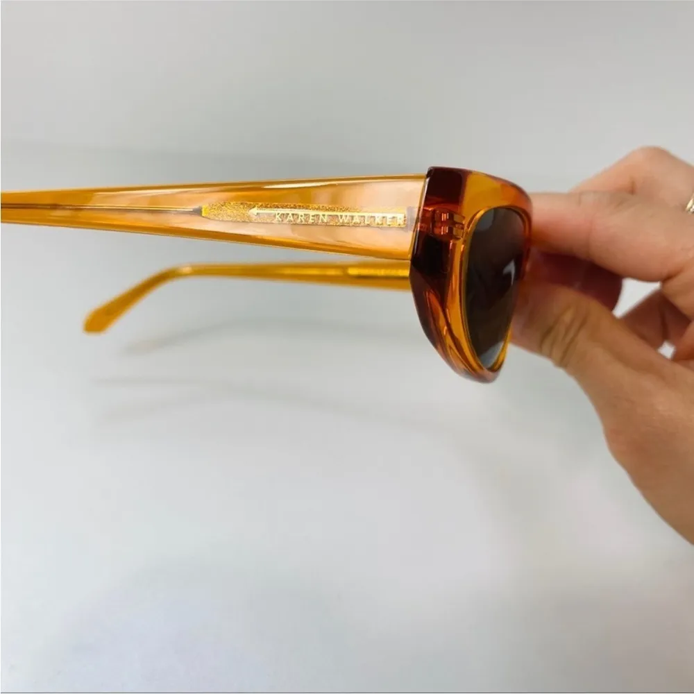 Karen Walker Paradise Electro lost pumpkin. Yellow - Image 3