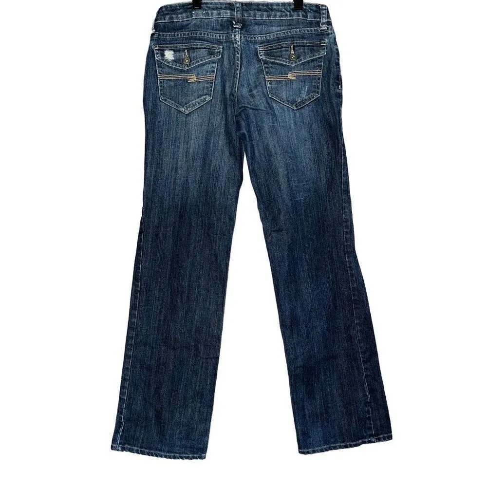 Arizona Jean Co. Vintage Y2K distressed blue jeans 7‎ - Image 4