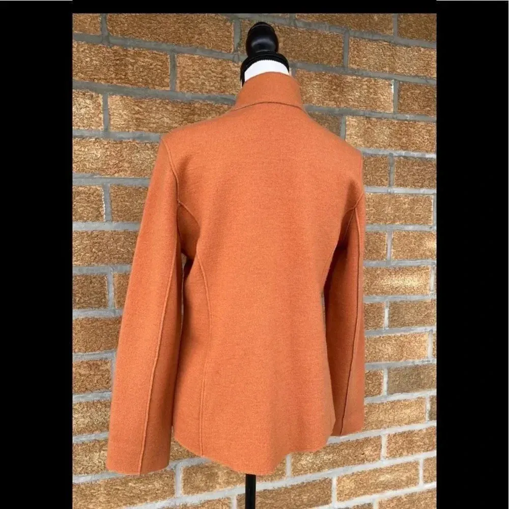 eileen fisher merino wool jacket sz small - Image 6