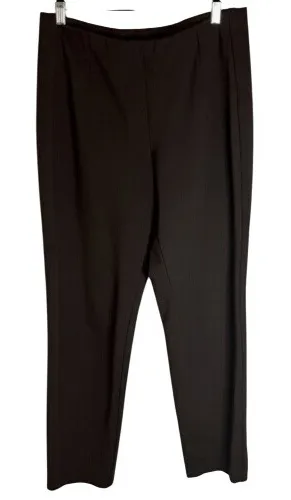 J.Jill Ponte Pull On Slim Leg Black Pant Size Medium Womens Work Wear Career - Image 1